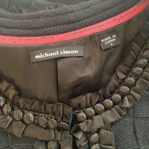 Michael Simon cardigan/blazer , L - Picture 11 of 12
